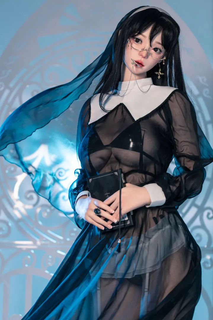 168cm (5ft6) E-Cup Lightweight Silicone Sex Doll Movable Jaw Head Albizia